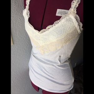 Lace tank top